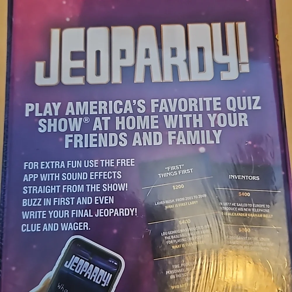 JEOPARDY game - Picture 2 of 9